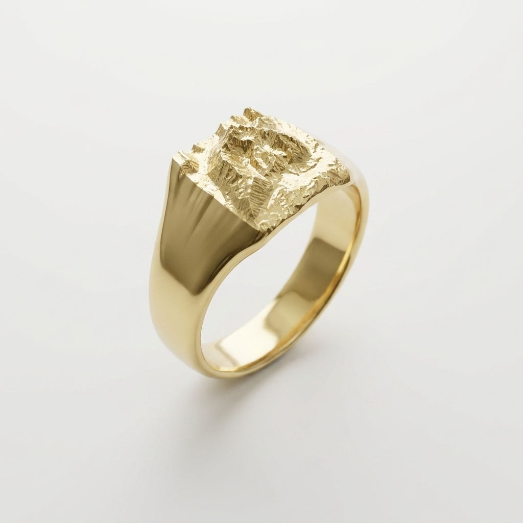 Classic Signet Ring | 9k Gold