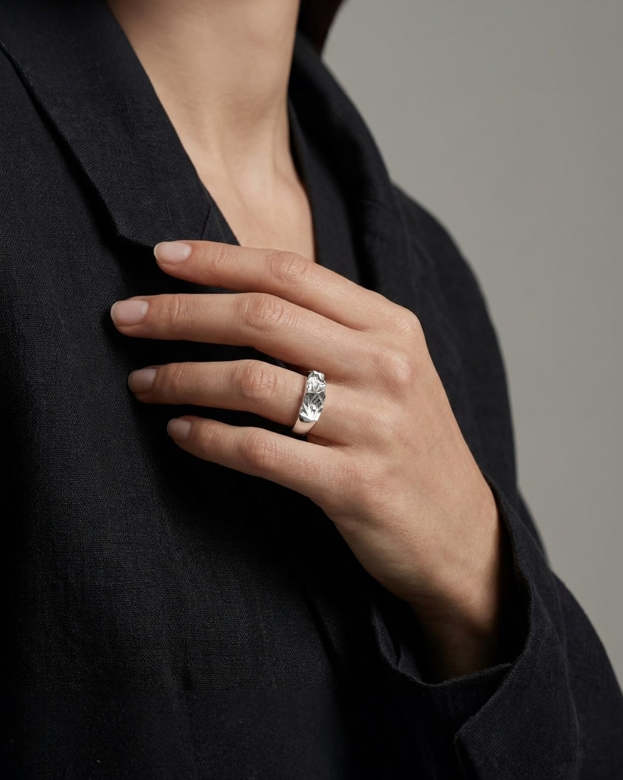 Subtle Signet Ring | 925 Silver