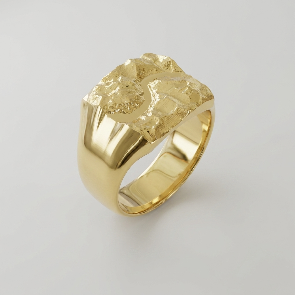 Statement Signet Ring | 9k Gold