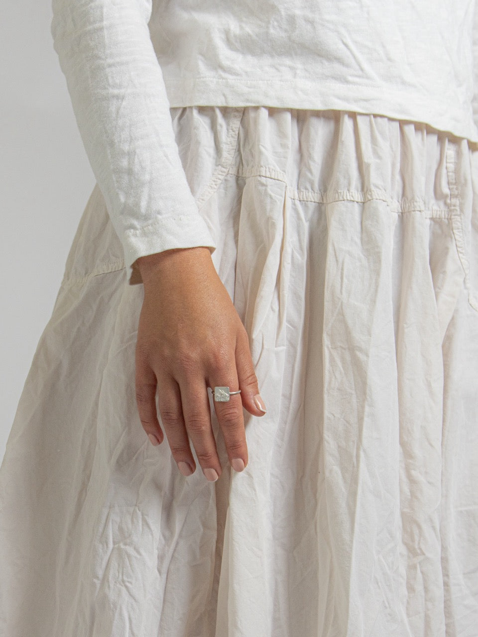 Classic Disc Ring | 925 Silver