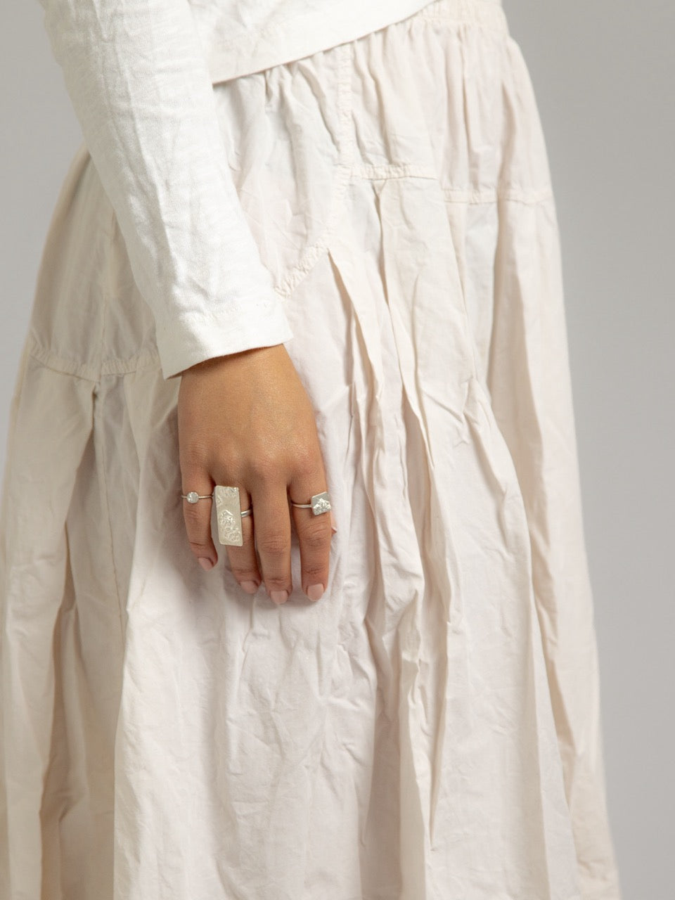 Statement Disc Ring | 925 Silver